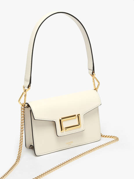 Cross Body Tas Angele Leder Lancel Beige angele A13275 ander zicht 2