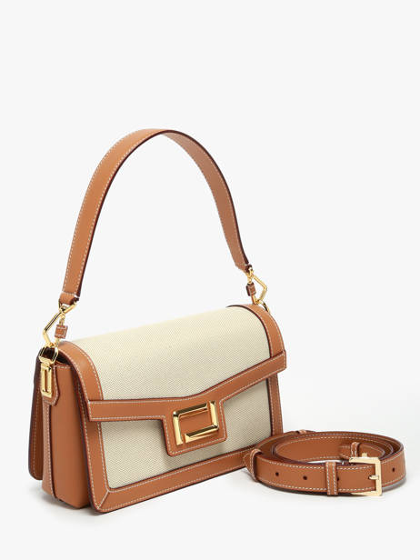 Schoudertas Angele Lancel Bruin angele A13378 ander zicht 2