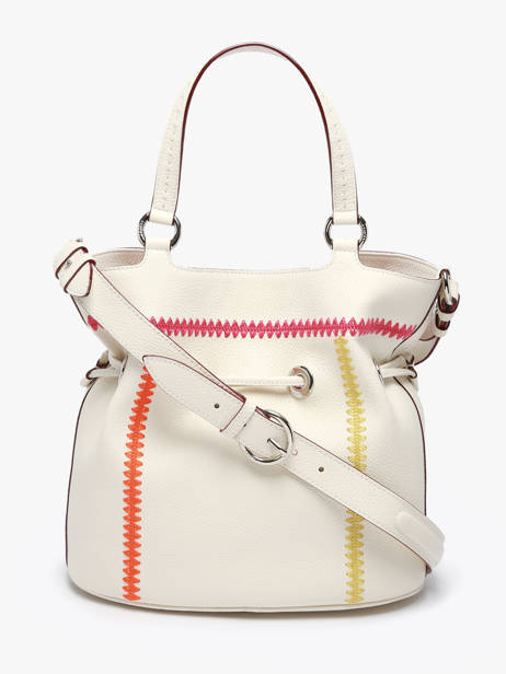 Bucket Bag Premier Flirt Leder Lancel Wit premier flirt A13387 ander zicht 5