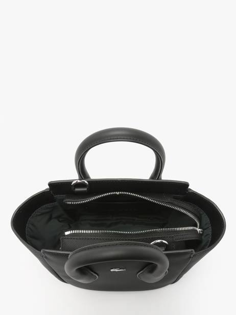 Cross Body Tas Daily City Lacoste Zwart daily city NF4959DZ ander zicht 3