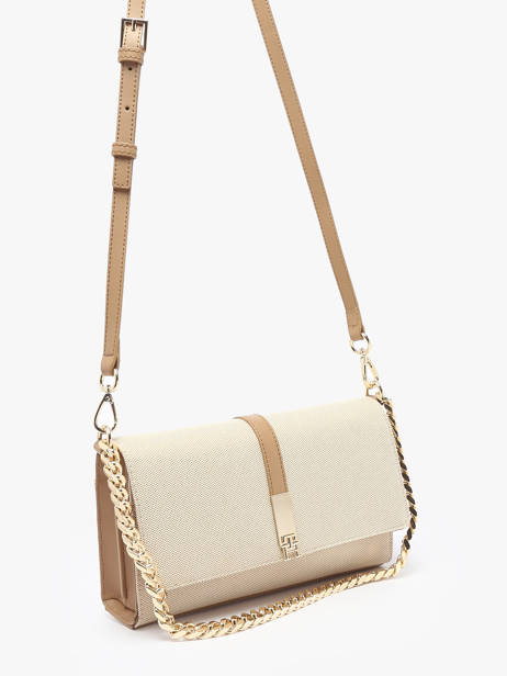 Cross Body Tas Th Heritage Gerecycleerd Polyester Tommy hilfiger Beige th heritage AW17622 ander zicht 2