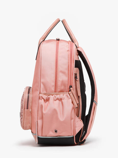 Rugzak 2 Compartimenten Cameleon Roze vintage fantasy PBVGSD37 ander zicht 2