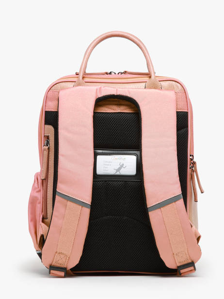 Rugzak 2 Compartimenten Cameleon Roze vintage fantasy PBVGSD37 ander zicht 4