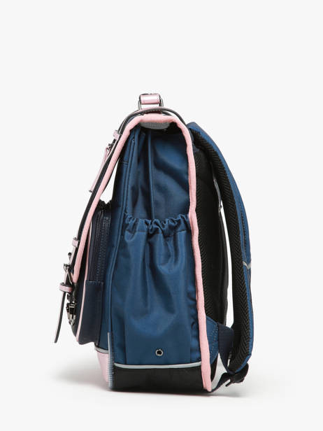 Rugzak 3 Compartimenten Cameleon Blauw vintage fantasy PBVGSD39 ander zicht 2