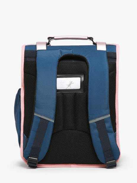 Rugzak 3 Compartimenten Cameleon Blauw vintage fantasy PBVGSD39 ander zicht 4
