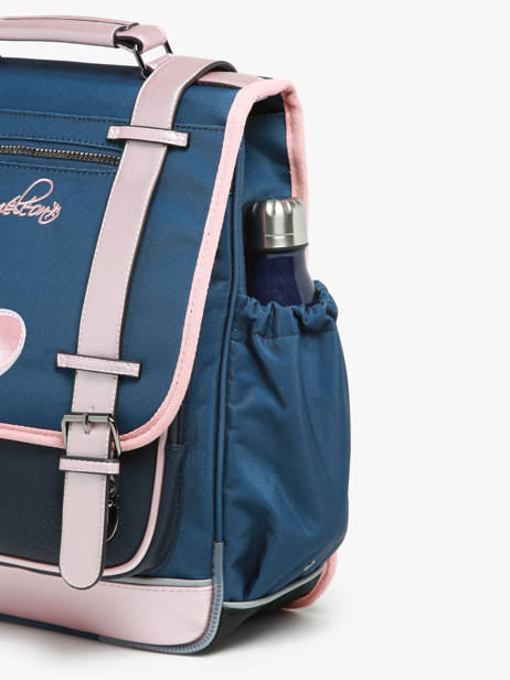 Rugzak 3 Compartimenten Cameleon Blauw vintage fantasy PBVGSD39 ander zicht 5