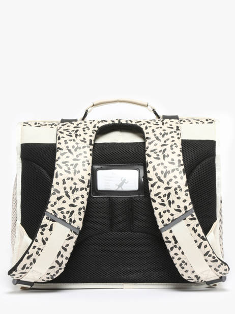 Boekentas 2 Compartimenten Cameleon Beige vintage north PBVWCA38 ander zicht 5