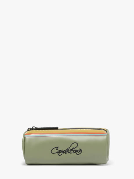Pennenzak 1 Compartiment Cameleon Groen vintage north PBVWSTRO