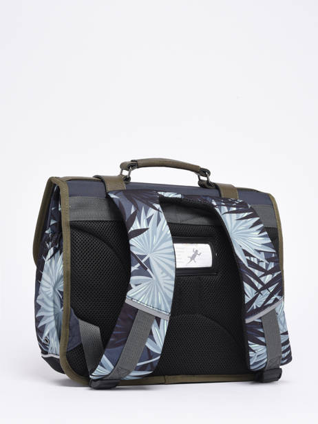 Boekentas 2 Compartimenten Cameleon Grijs vintage urban PBVBCA38 ander zicht 5