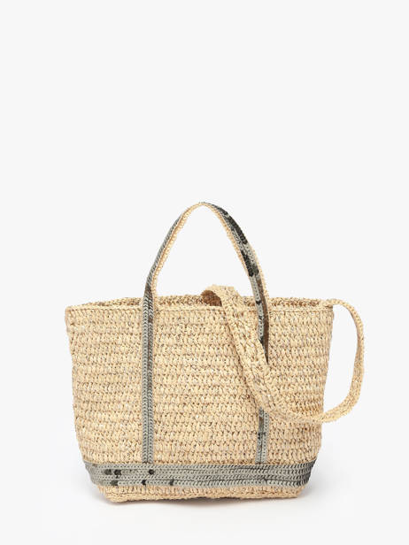 Cross Body Tas Cabas Raphia Raphia Vanessa bruno Beige cabas raphia 30V40410 ander zicht 4
