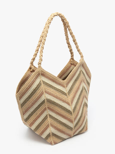 Schoudertas Cabas Jute Vanessa bruno Veelkleurig cabas 37V40767 ander zicht 2