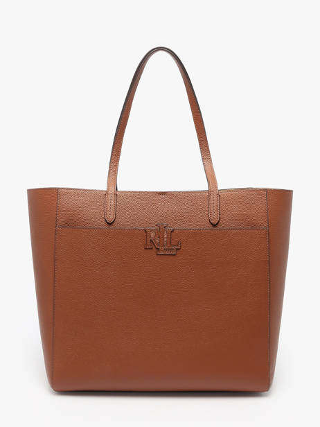 Schoudertas Cameryn Leder Lauren ralph lauren Bruin cameryn 31960183