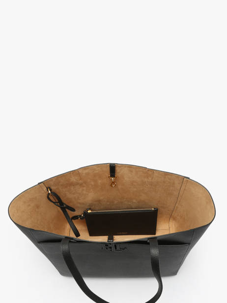 Schoudertas Cameryn Leder Lauren ralph lauren Zwart cameryn 31960183 ander zicht 3