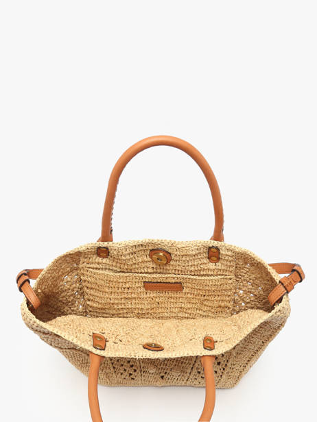 Schoudertas Raphia Gerard darel Beige raphia DBS67454 ander zicht 3