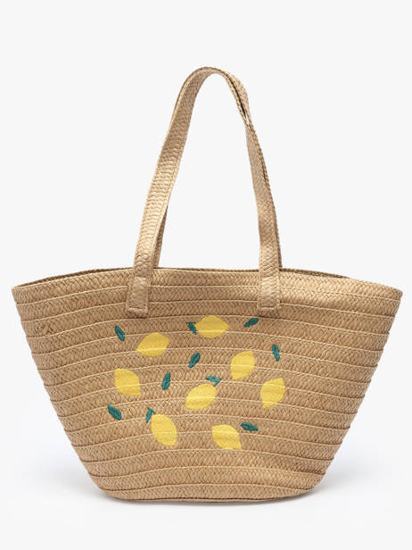 Schoudertas Luisa Raphia Pieces Beige luisa 17155923