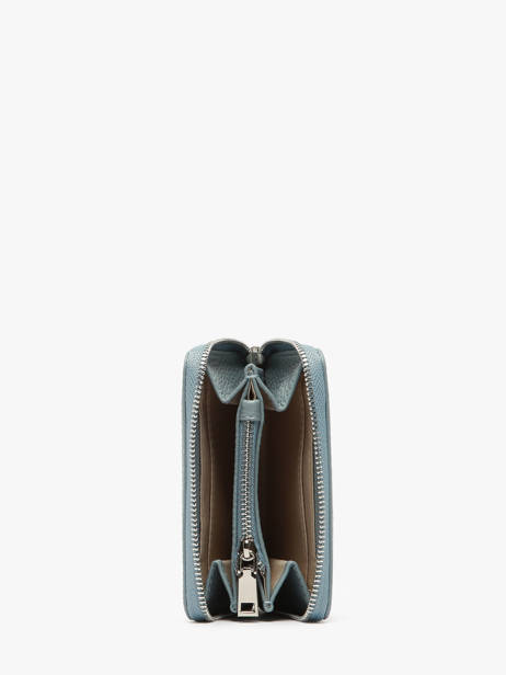 Portefeuille Leder Crinkles Blauw caviar 14326 ander zicht 1