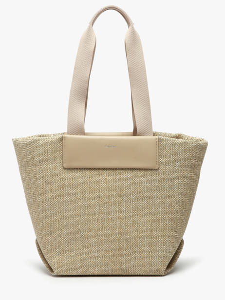 Schoudertas Ck Raffia Raphia Calvin klein jeans Beige ck raffia K613174