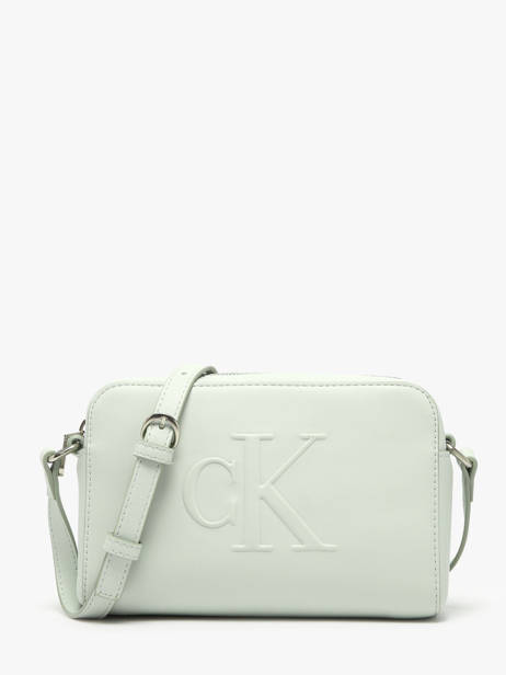 Cross Body Tas Sculpted Calvin klein jeans Groen sculpted 4K3036G