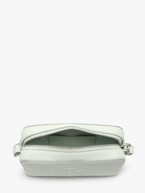 Cross Body Tas Sculpted Calvin klein jeans Groen sculpted 4K3036G ander zicht 3