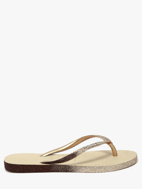 Teenslippers Havaianas Beige women 4146093F ander zicht 1