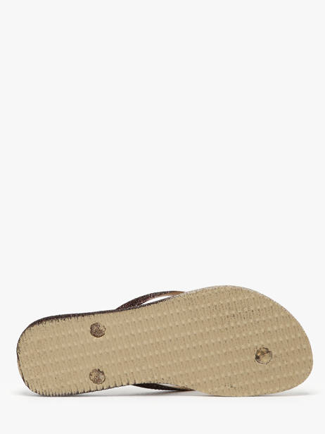 Teenslippers Havaianas Beige women 4146093F ander zicht 4
