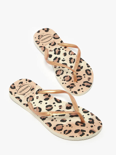 Teenslippers Havaianas Beige women 4103352F ander zicht 2