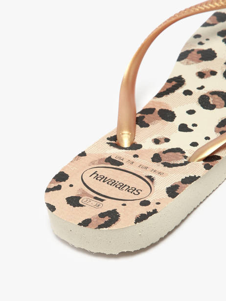 Teenslippers Havaianas Beige women 4103352F ander zicht 3