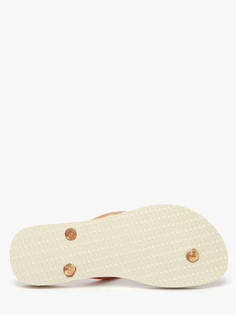 Teenslippers Havaianas Beige women 4103352F ander zicht 4