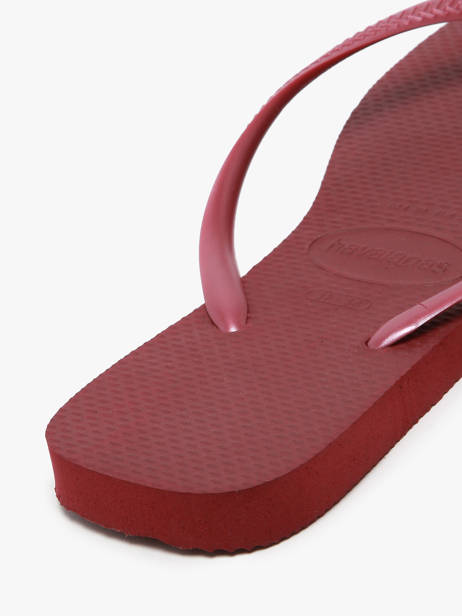 Teenslippers Sl Sq Lg Met Havaianas Rood women 4148257F ander zicht 3