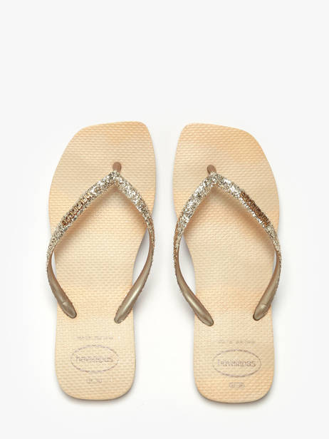 Teenslippers Havaianas Goud women 4149417F