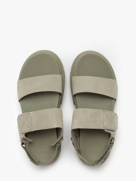 Sandalen Greyfield Uit Leder Timberland Groen women 61MGEO31 ander zicht 3