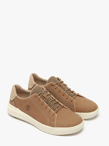 Sneakers Seneca Bay Uit Leder Timberland Bruin men 5TY5DR01 ander zicht 2