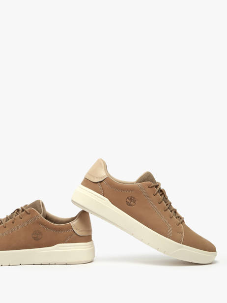 Sneakers Seneca Bay Uit Leder Timberland Bruin men 5TY5DR01 ander zicht 3