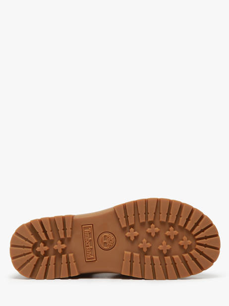 Sandalen Clairemont Way Uit Leder Timberland Goud women 2Q1PN751 ander zicht 4
