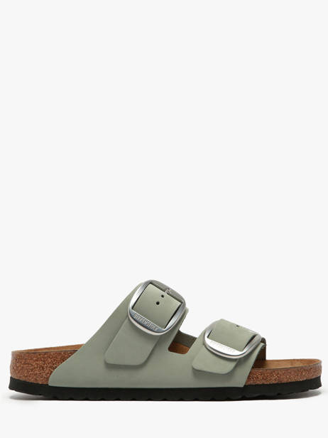 Slippers Arizona Big Buckle Birkenstock Groen women 1029311