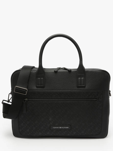 Documententas Tommy hilfiger Zwart monogram AM13209