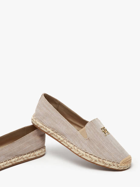 Espadrilles Tommy hilfiger Beige women 8539ACC ander zicht 3