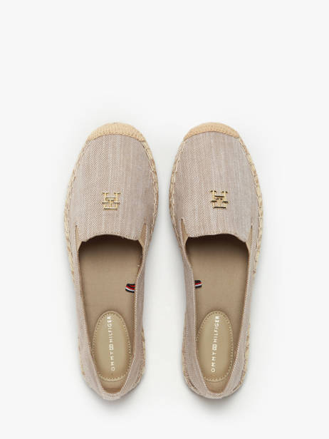 Espadrilles Tommy hilfiger Beige women 8539ACC ander zicht 4