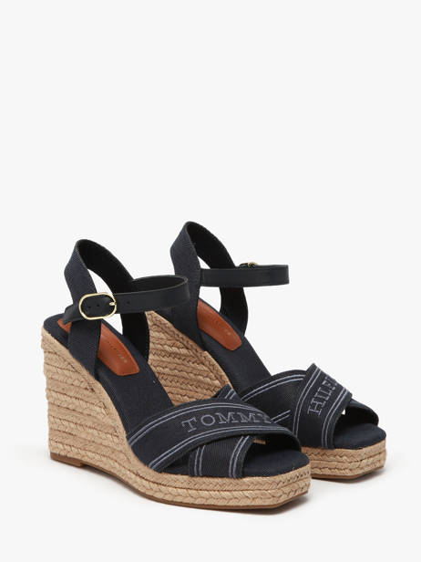 Sandalen Tommy hilfiger Blauw women 8668DW6 ander zicht 1