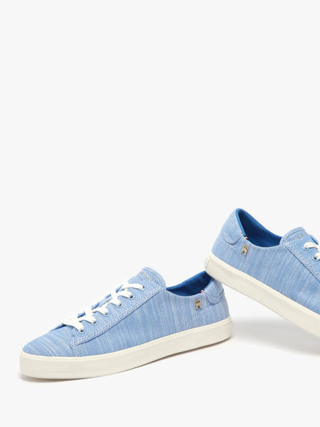 Sneakers Tommy hilfiger Blauw women 8561C30 ander zicht 3