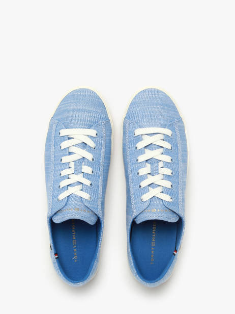 Sneakers Tommy hilfiger Blauw women 8561C30 ander zicht 4