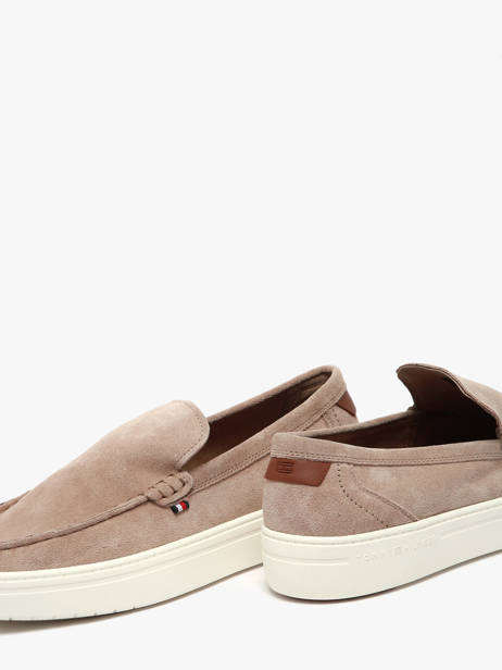Mocassins Tommy hilfiger Beige men 5354AFE ander zicht 2