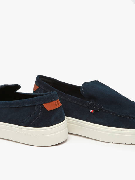 Mocassins Tommy hilfiger Blauw men 5354DW5 ander zicht 2