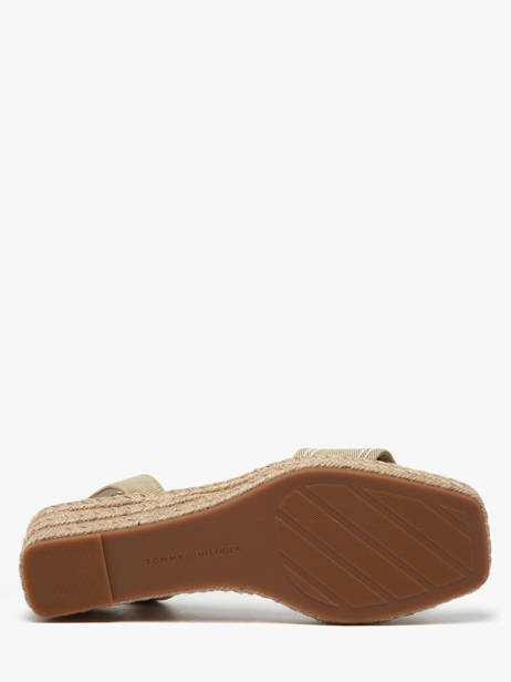 Sandalen Tommy hilfiger Beige women 8805ACC ander zicht 4