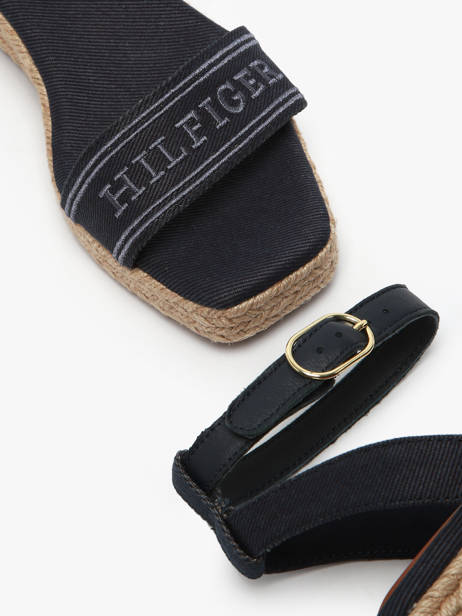 Sandalen Tommy hilfiger Blauw women 8805DW6 ander zicht 2