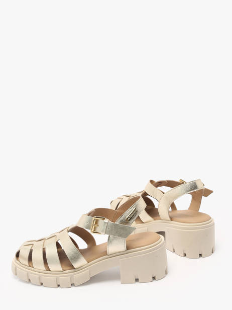 Sandalen Bayla Uit Leder Les tropeziennes Goud women BAYLA ander zicht 2