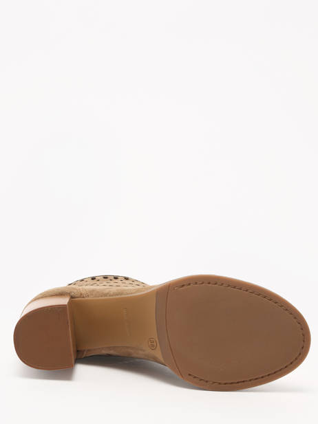 Enkellaarsjes Met Hak Liset Uit Leder Alpe Bruin women 50941101 ander zicht 5