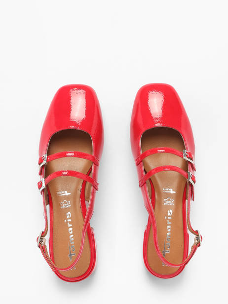 Ballerinas Met Hak Tamaris Rood women 44 ander zicht 4