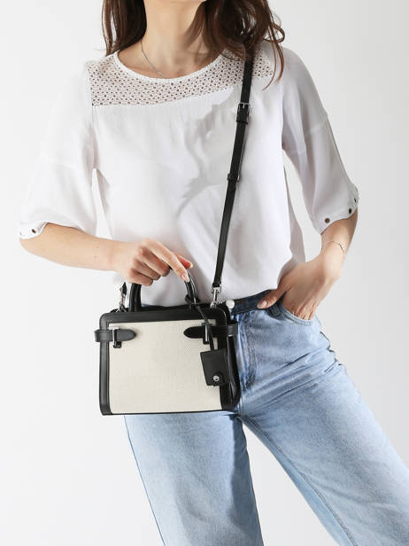 Handtas Emily Leder Le tanneur Beige emily TEMI16B1 ander zicht 1