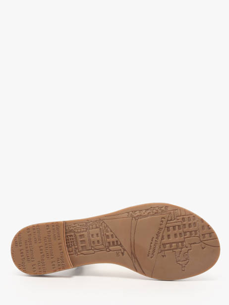 Open Sandalen Hastral Uit Leder Les tropeziennes Zwart women HASTRAL ander zicht 4